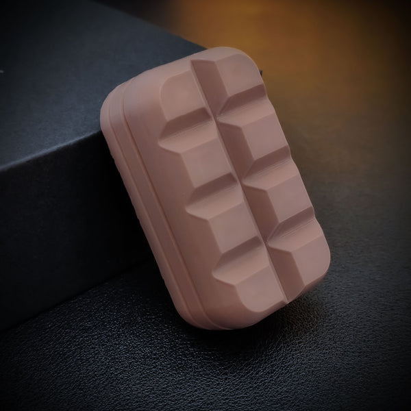 [6517] Milk Chocolate Blocks Rail Fidget Slider